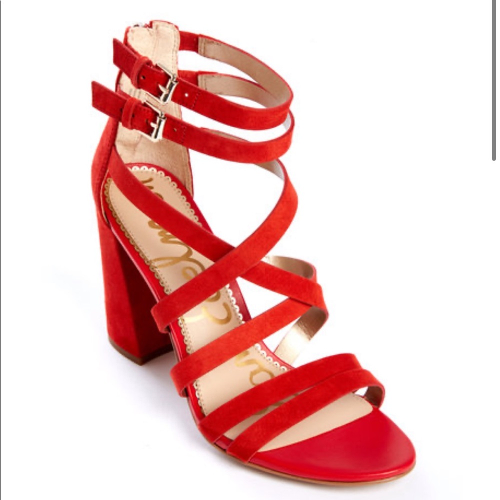 NWOT! Sam Edelman Yema Strappy Block Heel - 7.5